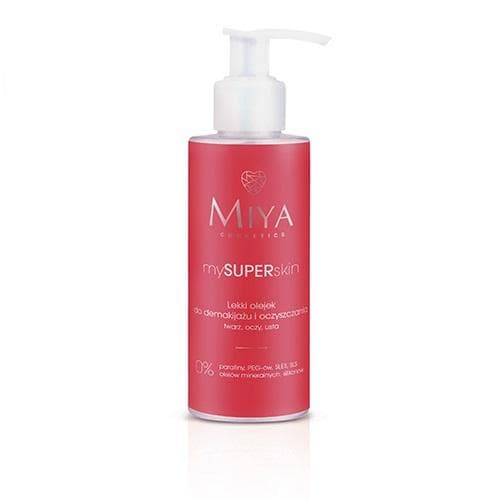 Min Super Skin MIYA lätt olja ansiktsrengöring och ansiktsrengöring 140ml