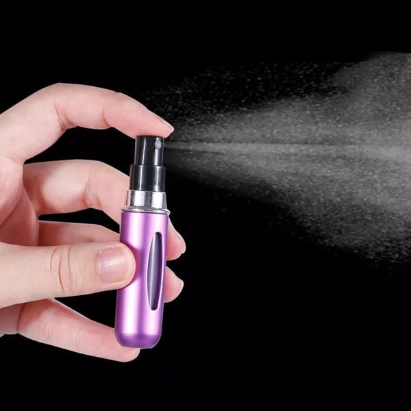 2-Kpl - Täytettävä Hajuvesipullo / Suihkepullo - 5 ml