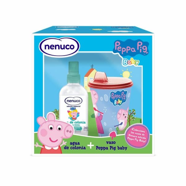 Nenuco Peppa Pig Parfyymisetti - 2 osaa lapsille.
