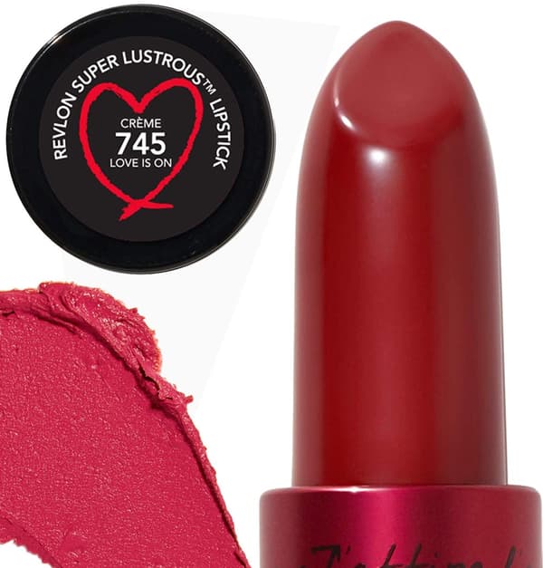 Revlon Love is On Eau de Toilette Spray 50ml + Love is On Lipstick