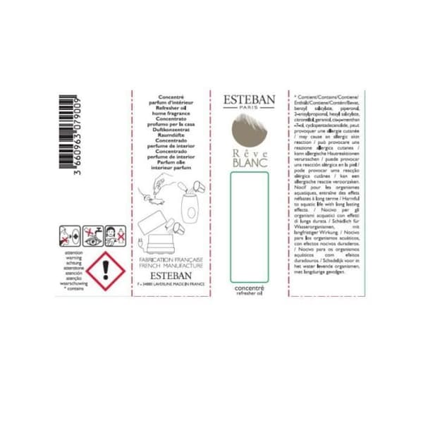 White Dream Parfym Concentrate - ESTEBAN Multicolor