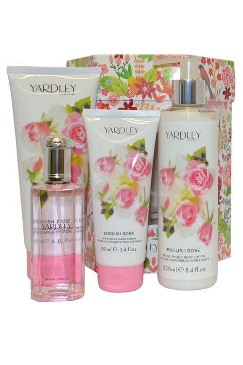 Yardley English Rose Gift Set EDT 50ml + Body Wash 200ml
