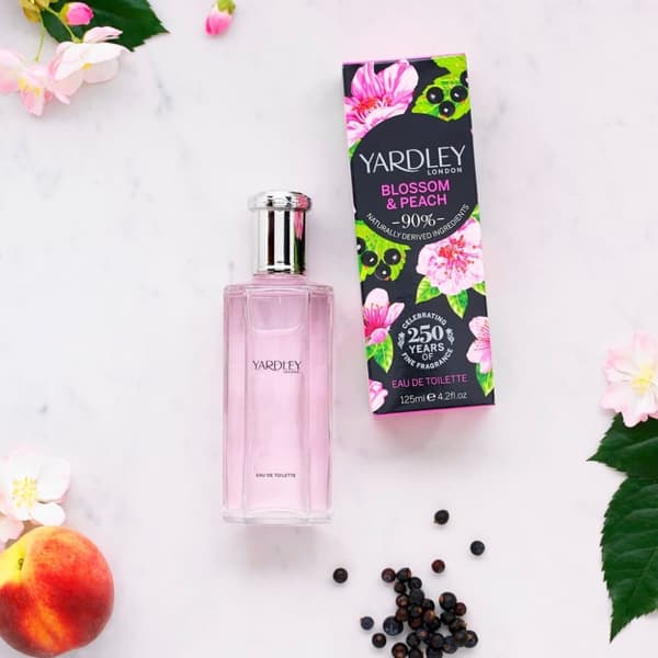 Yardley Blossom and Peach EDT 125ml