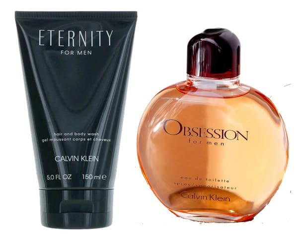 Calvin Klein Obsession Men EDT 125ml + Eternity Hair & body Wash 150ml