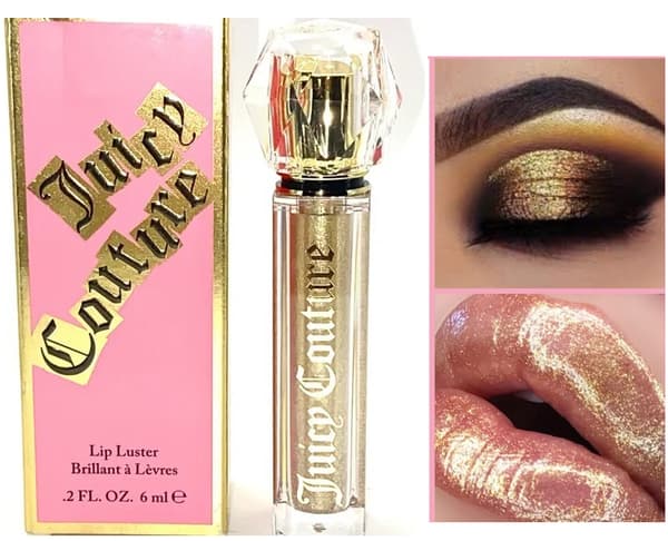 Juicy Couture Gold Lip + Eye Topper - Glitter Crush