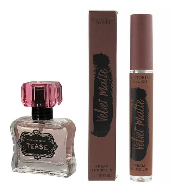 Victoria's Secret Tease EdP 7ml+Velvet Matte  Lip Stain Wanted