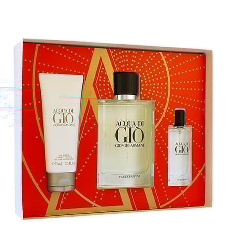 Armani Acqua Di Gio Eau de Parfum 125 ml + Duschgel 75 ml + Eau de Parfum 15 ml