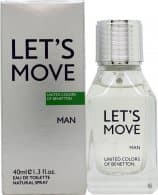 Benetton Let's Move Eau de Toilette 40ml spray