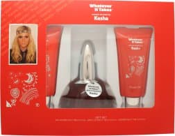 Uanset hvad der skal til Kesha gavesæt 100ml EDP + 100ml Body Lotion + 100ml Shower Gel