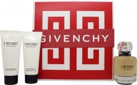 Givenchy L'Interdit gavesæt 80ml EDP + 75ml Shower Gel + 75ml Body Lotion