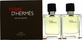 Hermès Terre d'Hermès Eau de Toilette gavesæt 2 x 50 ml EDT