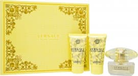 Versace Yellow Diamond 50ml EDT + 50ml Shower Gel + 50ml Body Lotion