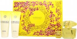 Versace Yellow Diamond Presentset 90ml EDT + 100ml Body Lotion + 100ml Duschgel + 5ml EDT