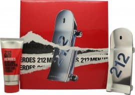 Carolina Herrera 212 Heroes Gavesæt 90ml EDT + 100ml Shower Gel