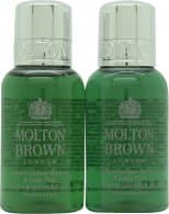 Molton Brown Fabled Enebær & Lapp Pine Gavesæt 2 x 30 ml Shower Gel