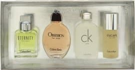 Calvin Klein Miniature Gift Set 15ml Eternity EDT + 15ml Obsession EDT + 15ml CK One EDT + 15ml Escape EDT