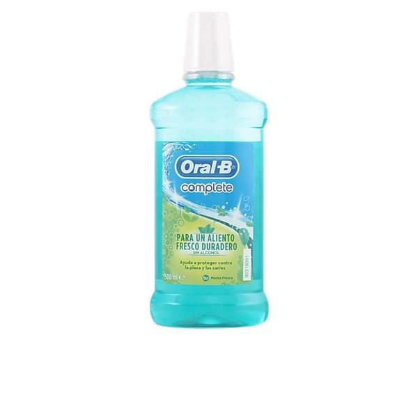 Eau de toilette Oral-b COMPLETE colutorio menta fresca 500 ml unisex