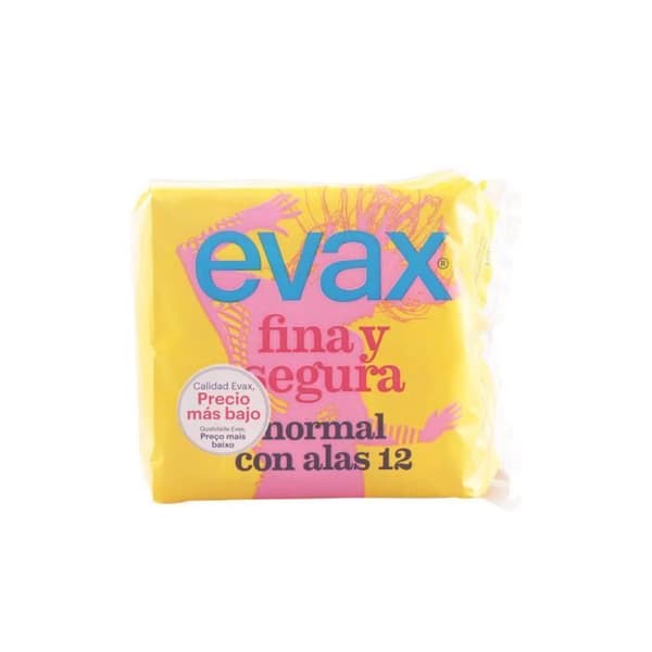 Eau de toilette Evax FINA&amp;SEGURA kompresa tyvärr normal 12 uts Unisex