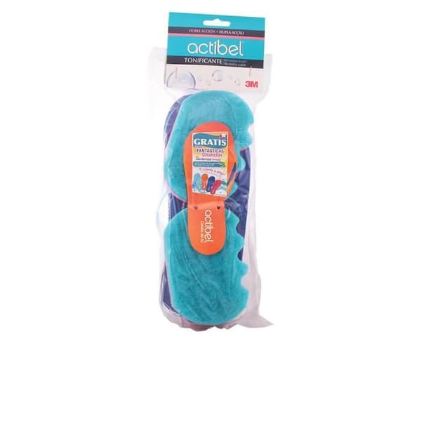 Esponja Eau de Toilette ESPONJA ACTIBEL DOBLE ACCIÓN TONIFICANTE SET 3 pz Mixed