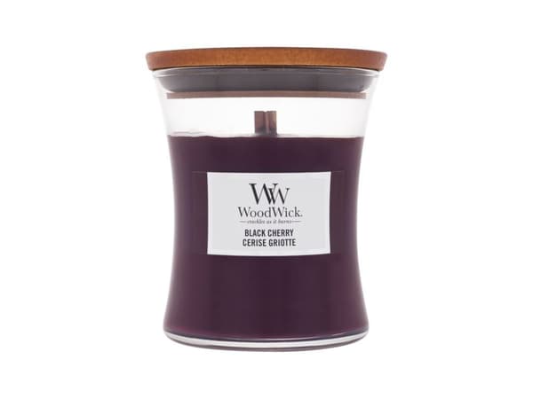 WoodWick Medium Hourglass Candles Scented Candle Black Cherry 275 g
