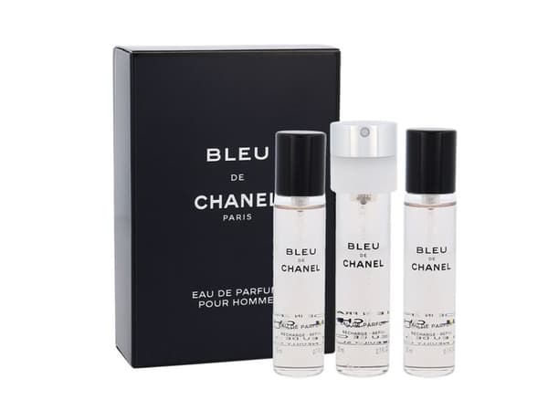 Chanel Bleu de Chanel Eau de Parfum Eau De Parfum Refill with Spray 20ml + Refill 2 x 20 ml M