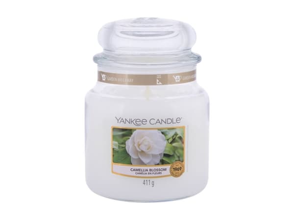 Yankee Candle Classic Medium Jar Candles Scented Candle Camelia Bloosom 411 g