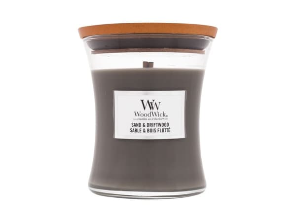 WoodWick Medium Hourglass Candles Scented Candle Sand & Driftwood 275 g