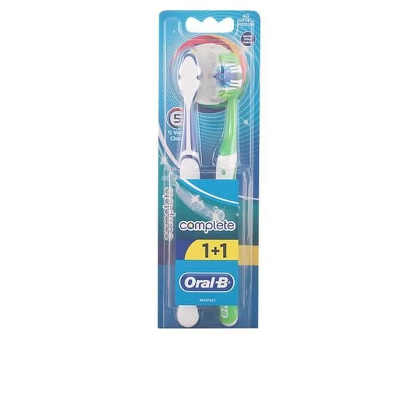 Eau de toilette Oral-b COMPLETE 5 WAY CLEAN cepillo dental #medio 2 pz Unisex