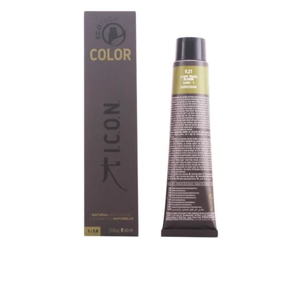 Eau de toilette I.c.o.n. ECOTECH COLOR naturlig färg #8.21 ljus pärlblond 60 ml Unisex