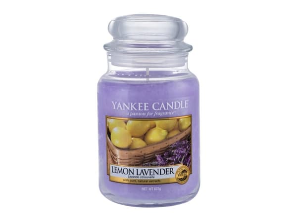 Yankee Candle Classic Large Jar Candles Scented Candle Lemon Lavender 623 g