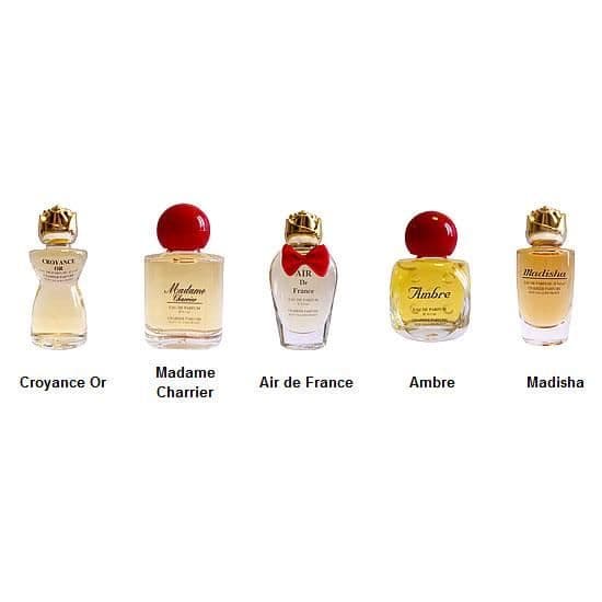Charrier Parfums - Box med 5 Charrier Parfums 'Luxury Collection'