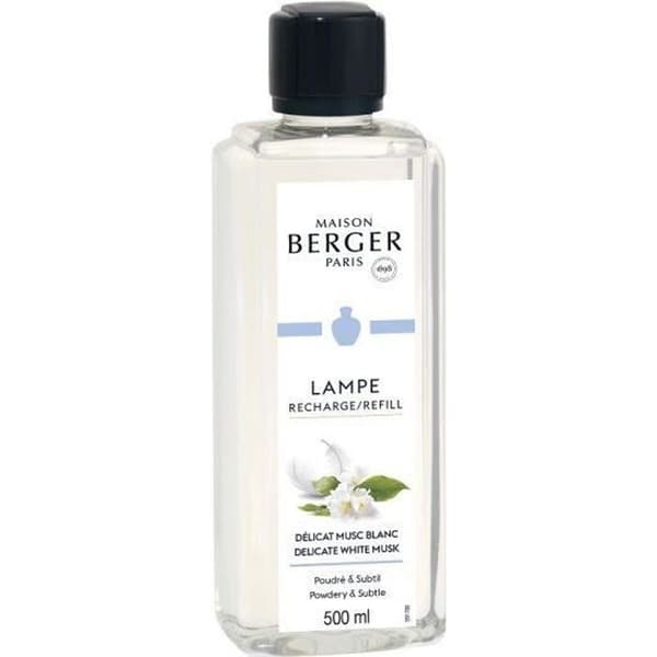 Recharga Parfym - MAISON BERGER - Delikat Vit Musk - 500 ml - Blommig - Unisex