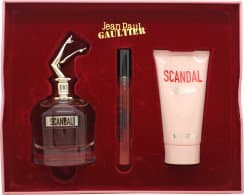 Jean Paul Gaultier Scandal Gavesæt 80ml EDP + 75ml Body Lotion + 10ml EDP