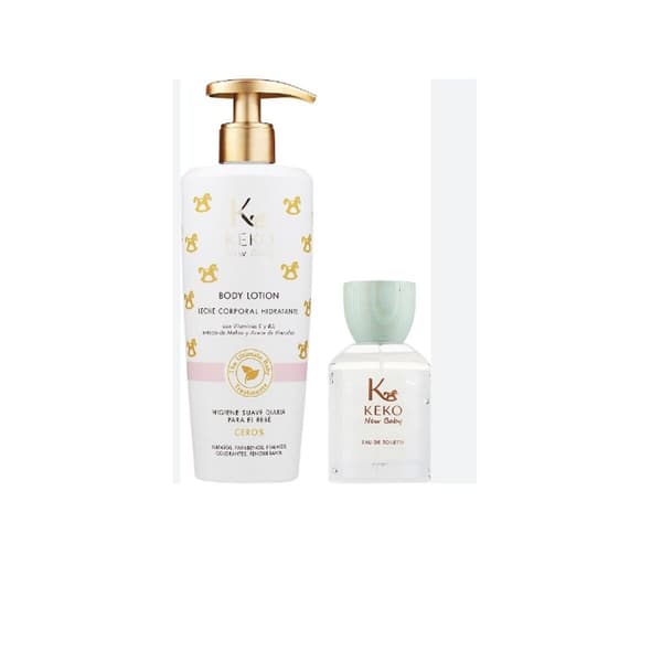 Parfume sæt til børn Tulipán Negro Keko New Baby 3 Dele