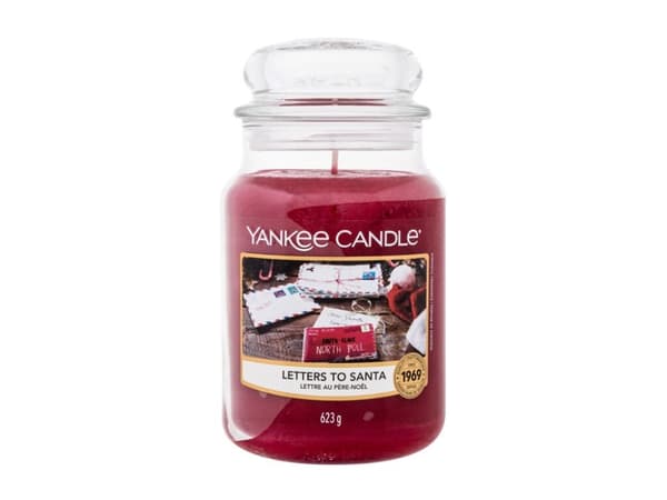 Yankee Candle Classic Large Jar Candles Scented Candle Letters To Santa 623 g