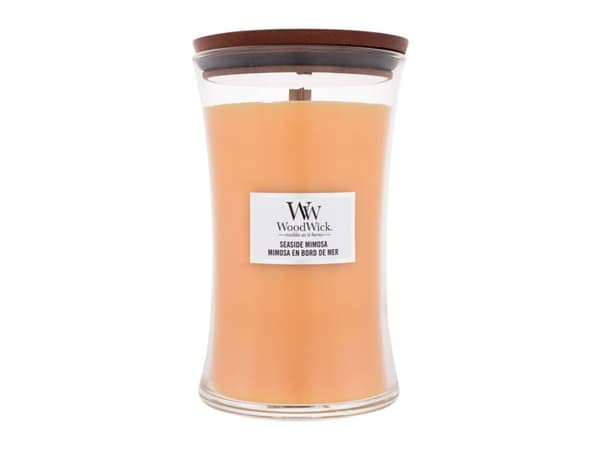 WoodWick Large Hourglass Candles Scented Candle Seaside Mimosa 610 g