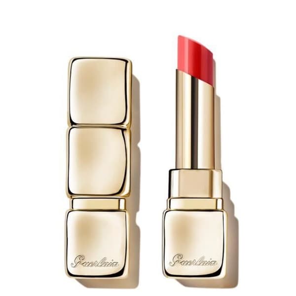 GUERLAIN KISSKISS BEE GLOW BALSAMO LABIAL CON COLOR 775 POPPY GLOW