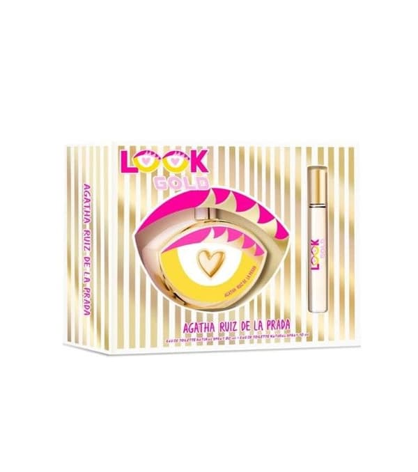 Aghata Look Gold Kit Eau de Toilette 80 ML + Eau de Toilette 10 ML