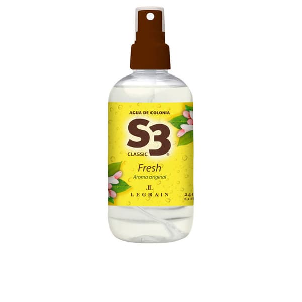 S3 S-3 CLASSIC FRESH steam cologne 240 ml