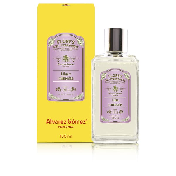 ALVAREZ GOMEZ MEDITERRANEAN FLOWERS lilac and mimosa eau de toilette spray 150 ml