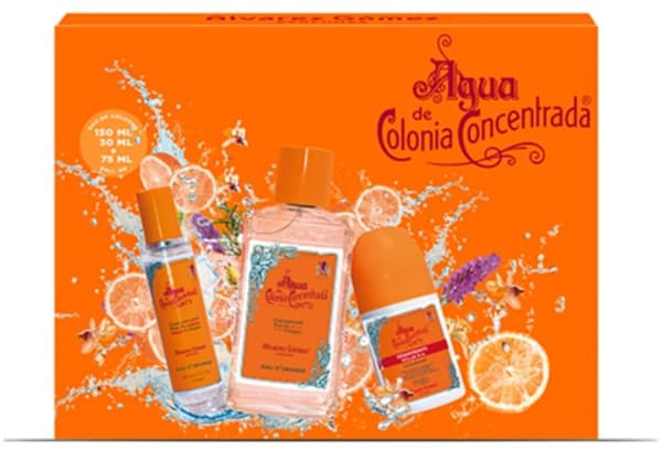 Unisex' Perfume Set Alvarez Gomez Orange Agua de Colonia Concentrada 3 Pieces