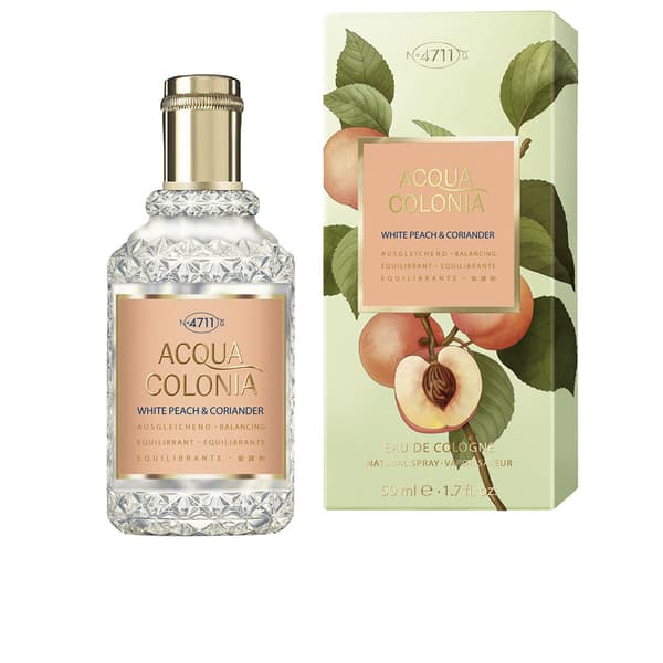 4711 ACQUA COLONIA MELOCOTON WHITE & CORIANDER eau de cologne spray 50 ml