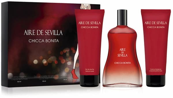 Women's Perfume Set Aire Sevilla Chicca Bonita 3 Pieces