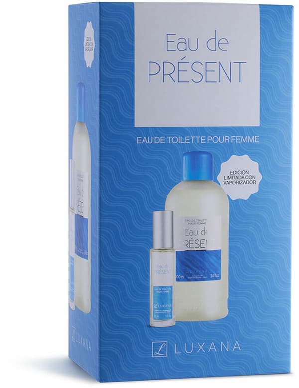 Women's Perfume Set Luxana Eau De Present 2 Pieces