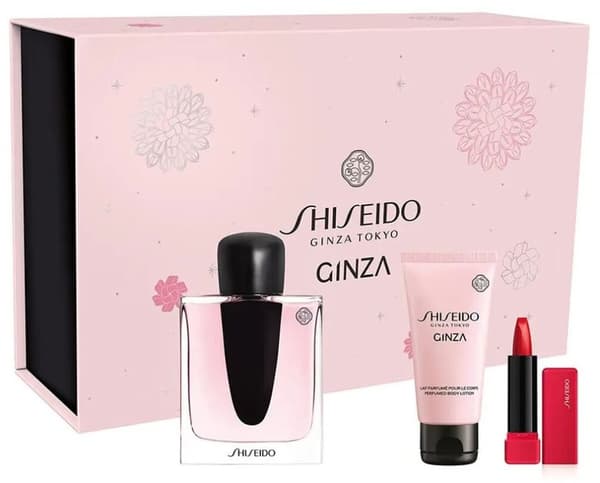 Women's Perfume Set Shiseido Ginza 3 Pieces