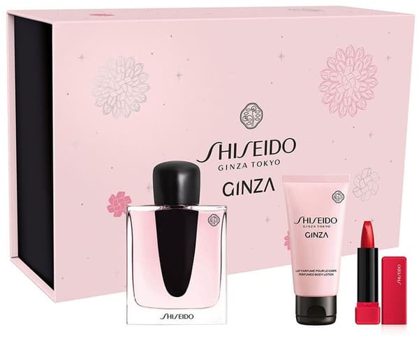 Women's Perfume Set Shiseido Ginza 3 Pieces