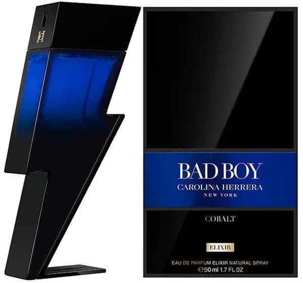 Men's Perfume Carolina Herrera Bad Boy Cobalt Elixir EDP 50 ml