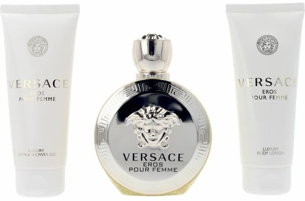 Women's Perfume Set Versace EROS POUR FEMME 4 Pieces