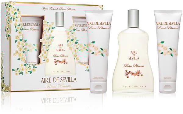 Set Aire Sevilla Seville Air White Roses 3 pcs