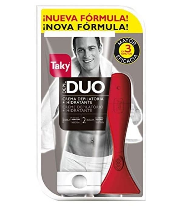 Eau de toilette Taky MAN DUO crema depilatoria hidratante 3 minuter 200 ml unisex